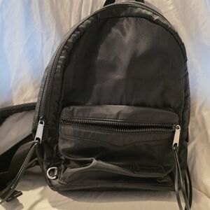 Black Nylon Men's Backpack